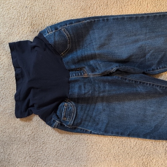 Branch & Twig Sustainable Collection Full Panel Skinny Leg Maternity Jeans Sz L - Picture 4 of 7